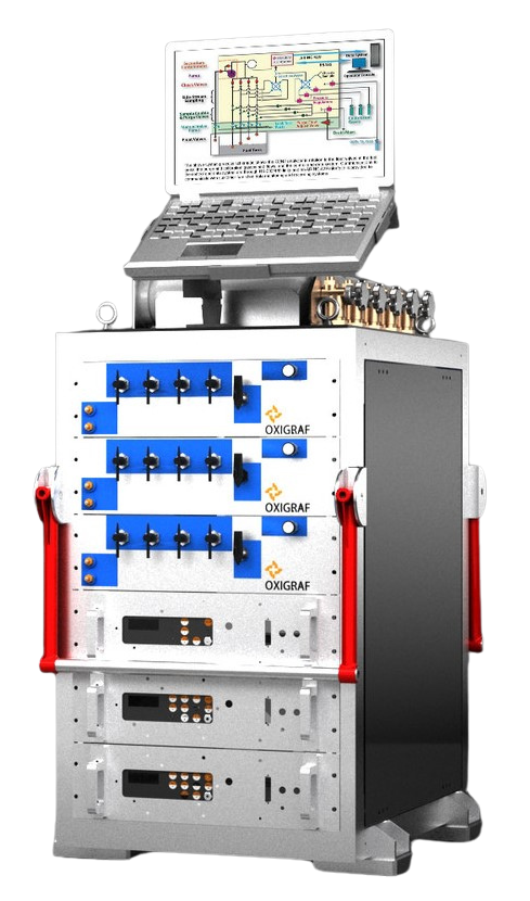 Oxigraf O2N2 oxygen analyzer